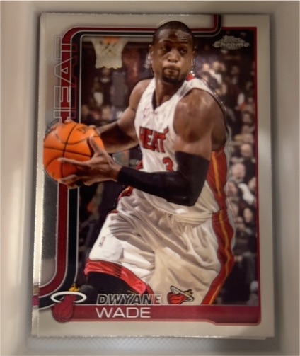 2025-26 Topps Chrome #241 Dwyane Wade — front
