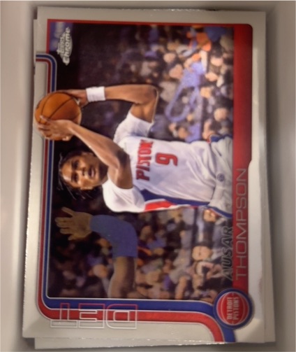 2025 Topps Chrome #64 Ausar Thompson — front