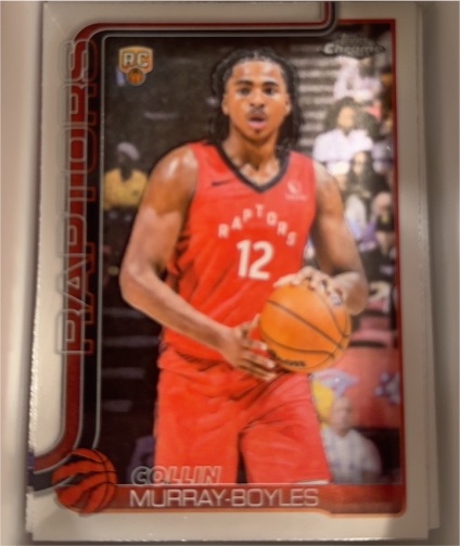 2025-26 Topps Chrome #259 Collin Murray-Boyles Rookie — front