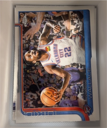 2025 Topps Chrome #191 Cason Wallace — front