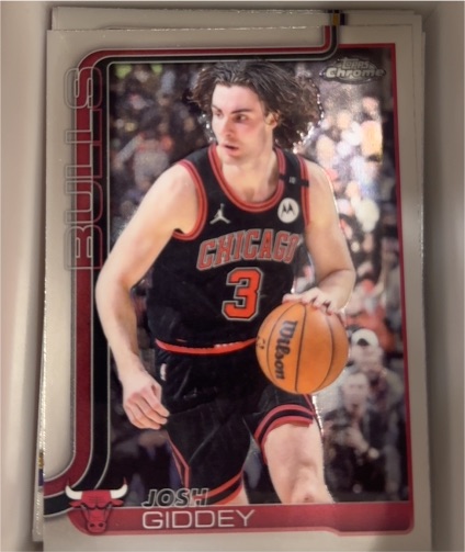 2025-26 Topps Chrome #48 Josh Giddey — front