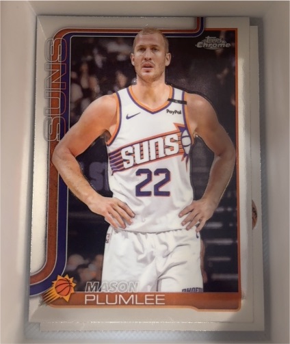 2025-26 Topps Chrome #106 Mason Plumlee — front