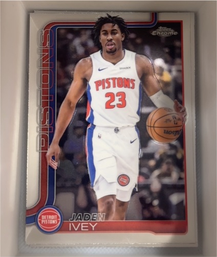 2025-26 Topps Chrome #61 Jaden Ivey — front