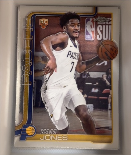 2025-26 Topps Chrome #289 Kam Jones — front