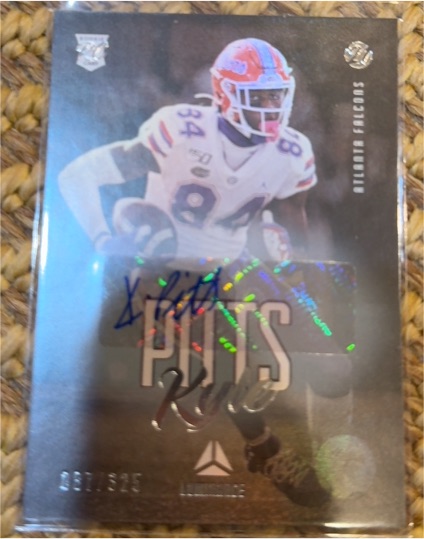 2021 Panini Luminance #166 Kyle Pitts — front