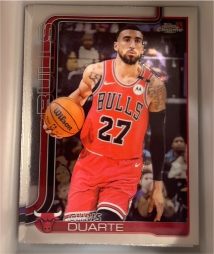 2025-26 Topps Chrome #83 Chris Duarte — front