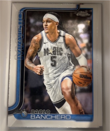 2025-26 Topps Chrome #140 Paolo Banchero — front