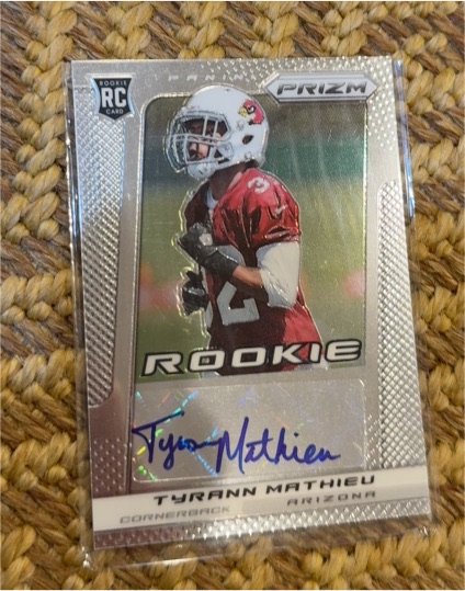 2013 Panini Prizm #296 Tyrann Mathieu — front
