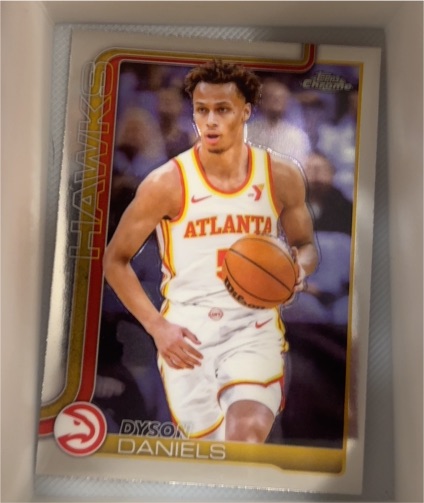 2025-26 Topps Chrome #68 Dyson Daniels — front