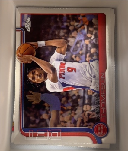 2025-26 Topps Chrome #64 Ausar Thompson — front