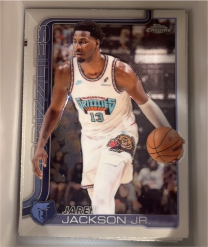 2025-26 Topps Chrome #163 Jaren Jackson Jr. — front