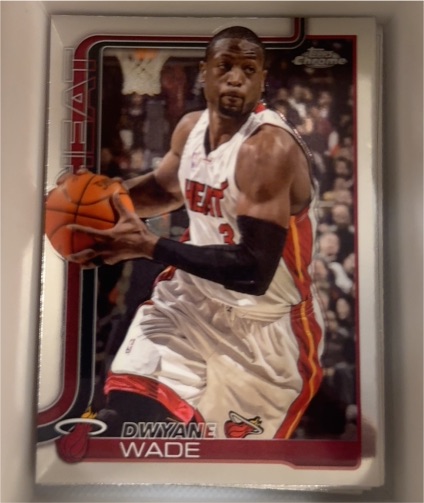 2025-26 Topps Chrome #241 Dwyane Wade — front