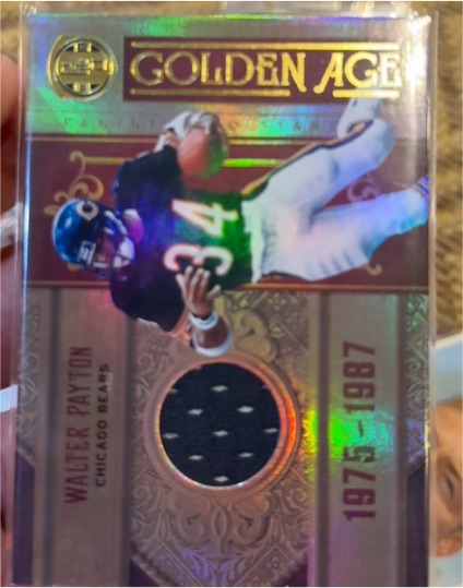 2011 Panini Golden Age Walter Payton #GA-WP — front