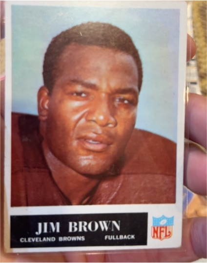 1965 Philadelphia Gum #31 Jim Brown — front