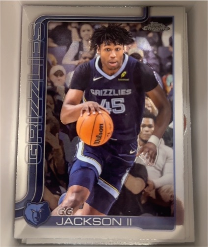 2025-26 Topps Chrome #199 G.G. Jackson II — front