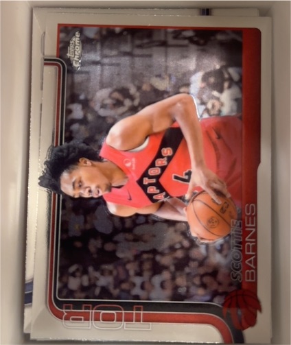 2025-26 Topps Chrome #203 Scottie Barnes — front