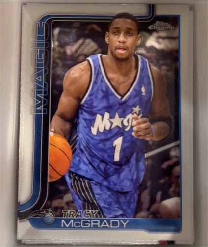 2025-26 Topps Chrome #245 Tracy McGrady — front