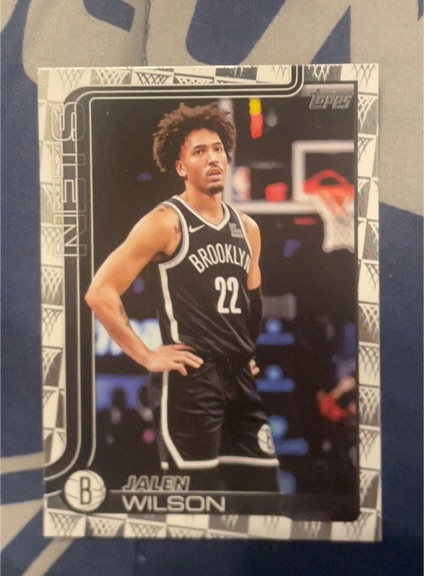 2025-26 Topps #12 Jalen Wilson — front