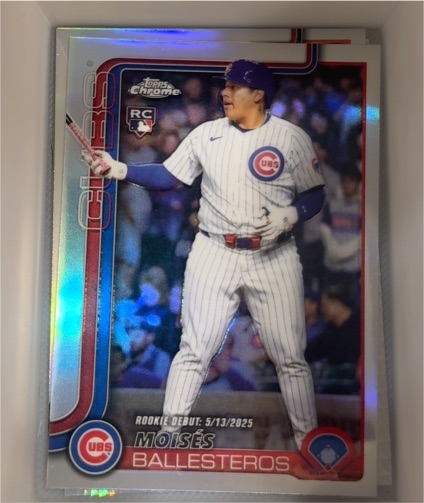 2025 Topps Chrome Update #USC7 Moises Ballesteros — front