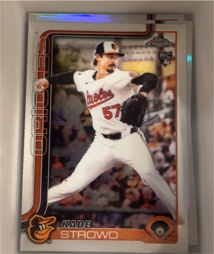 2025 Topps Chrome Update #USC193 Kade Strowd — front