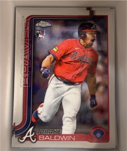 2025 Topps Chrome Update #USC96 Drake Baldwin — front