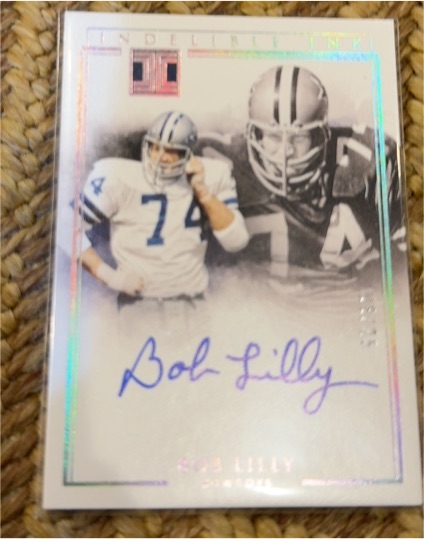 2014 Panini Limited Limited Ink #Bob Lilly — front