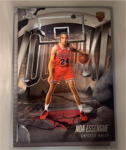 2025-26 Topps Chrome #YQ-12 Noa Essengue Youthquake — front