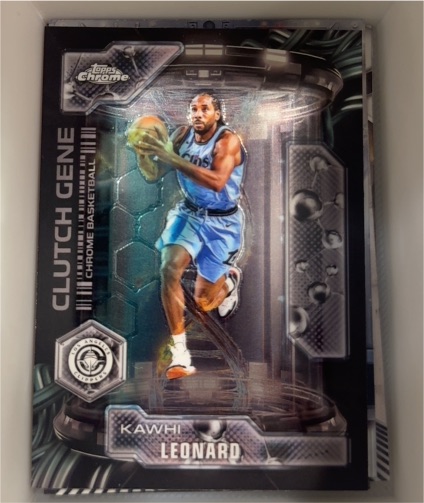 2025-26 Topps Chrome #CG-1 Kawhi Leonard — front