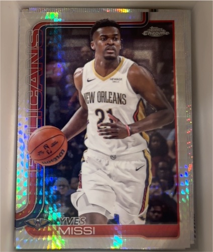 2025-26 Topps Chrome #102 Yves Missi — front