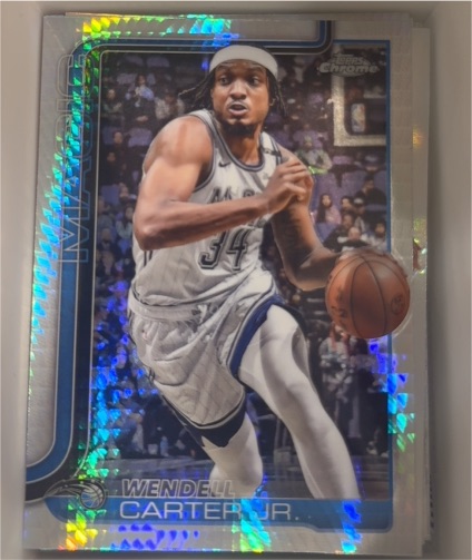 2025-26 Topps Chrome #113 Wendell Carter Jr. — front