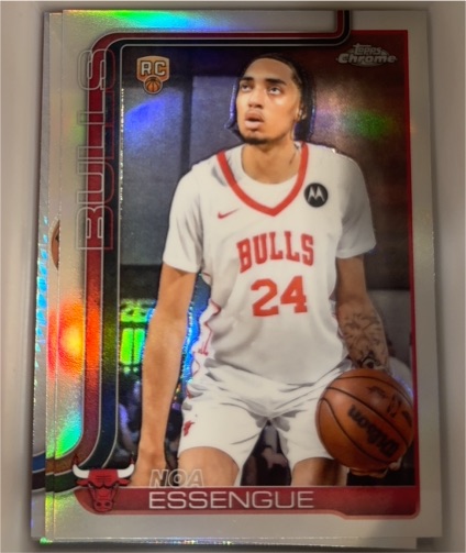2025-26 Topps Chrome #262 Noa Essengue — front