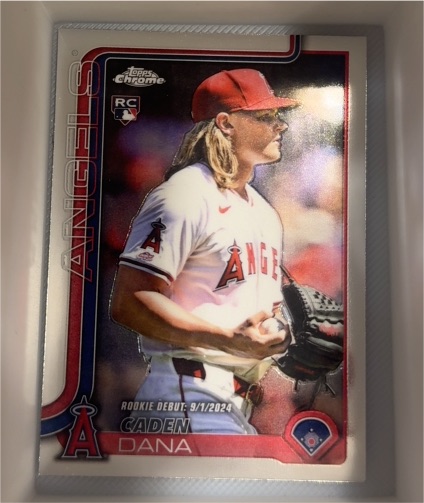 2025 Topps Chrome Update #US187 Caden Dana — front