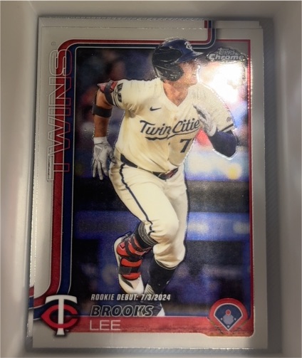 2024 Topps Chrome Update #US243 Brooks Lee — front
