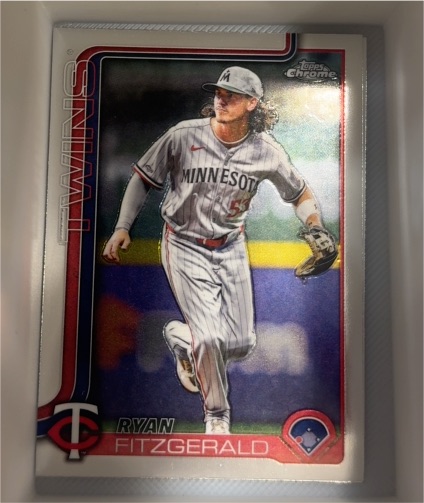 2025 Topps Chrome Update #USC8 Ryan Fitzgerald — front