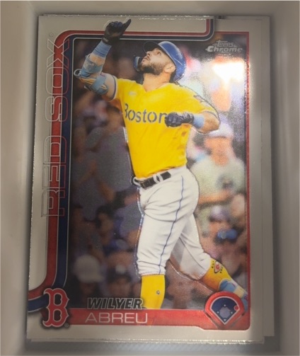 2025 Topps Chrome Update #USC118 Wilyer Abreu — front