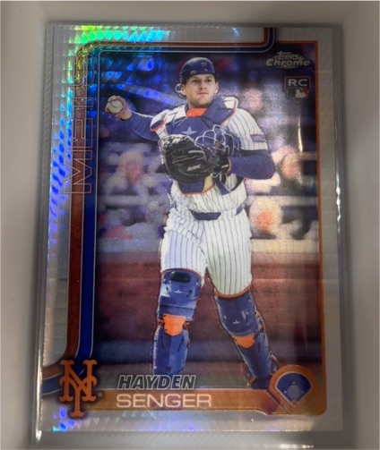 2025 Topps Chrome Update #USC128 Hayden Senger — front