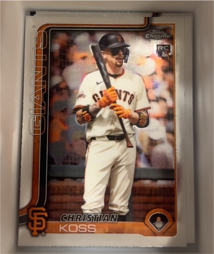 2025 Topps Chrome Update #USC26 Christian Koss — front