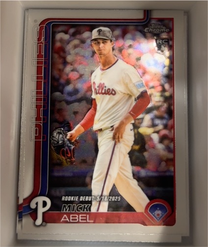 2025 Topps Chrome Update #USC87 Mick Abel — front