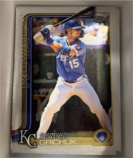 2025 Topps Chrome Update #USC158 Randal Grichuk — front