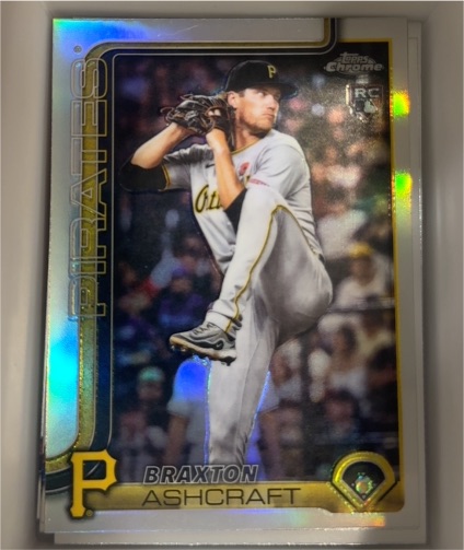2025 Topps Chrome Update #USC142 Braxton Ashcraft — front