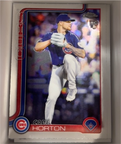 2025 Topps Chrome Update #US140 Cade Horton — front