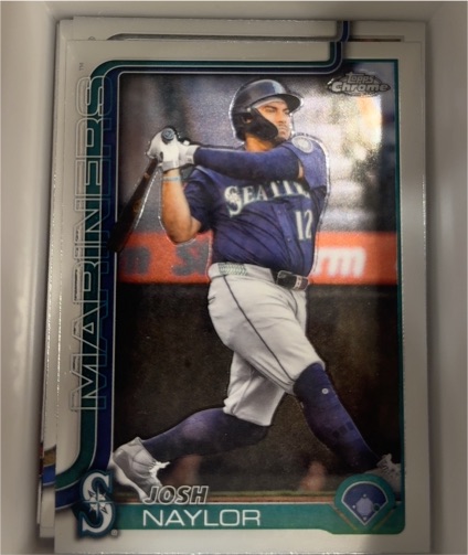 2025 Topps Chrome Update #USC62 Josh Naylor — front
