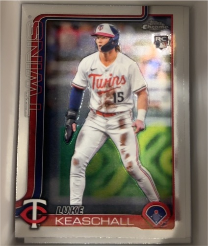 2025 Topps Chrome Update #USC106 Luke Keaschall — front
