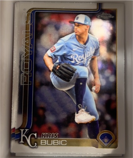2025 Topps Chrome Update #USC115 Kris Bubic — front