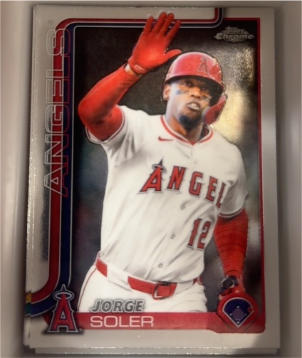 2025 Topps Chrome Update #USC133 Jorge Soler — front