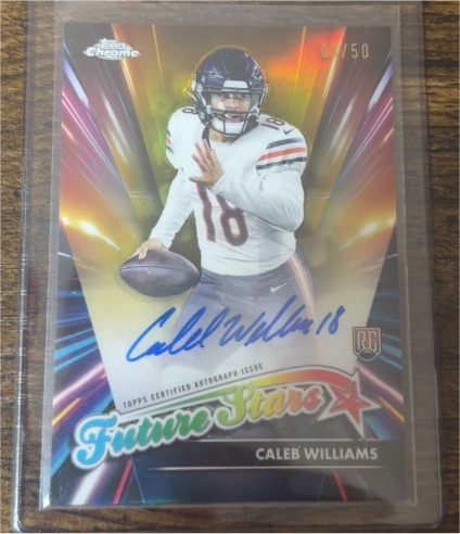 2024 Topps Chrome Future Stars #FS-1 Caleb Williams — front