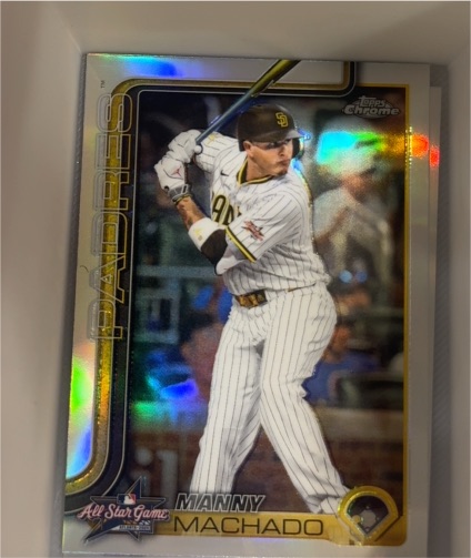 2025 Topps Chrome Update Series #ASG-16 Manny Machado — front