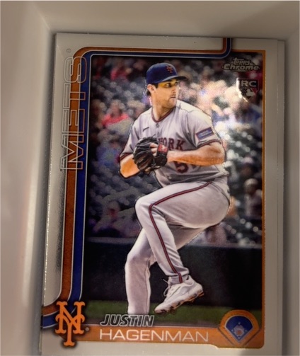 2025 Topps Chrome Update #USC61 Justin Hagenman — front