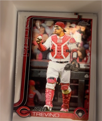 2025 Topps Chrome Update #USC2 Jose Trevino — front