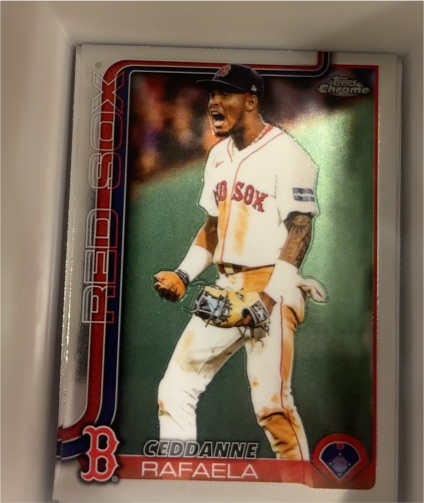 2025 Topps Chrome Update #USC126 Ceddanne Rafaela — front